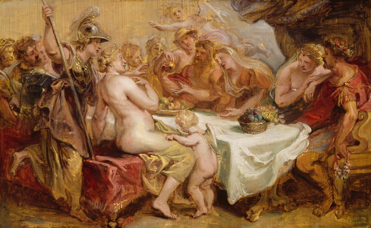Svatba Pelea a Thetis od Peter Paul Rubens