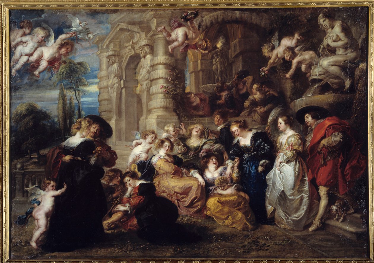 Zahrada lásky od Peter Paul Rubens