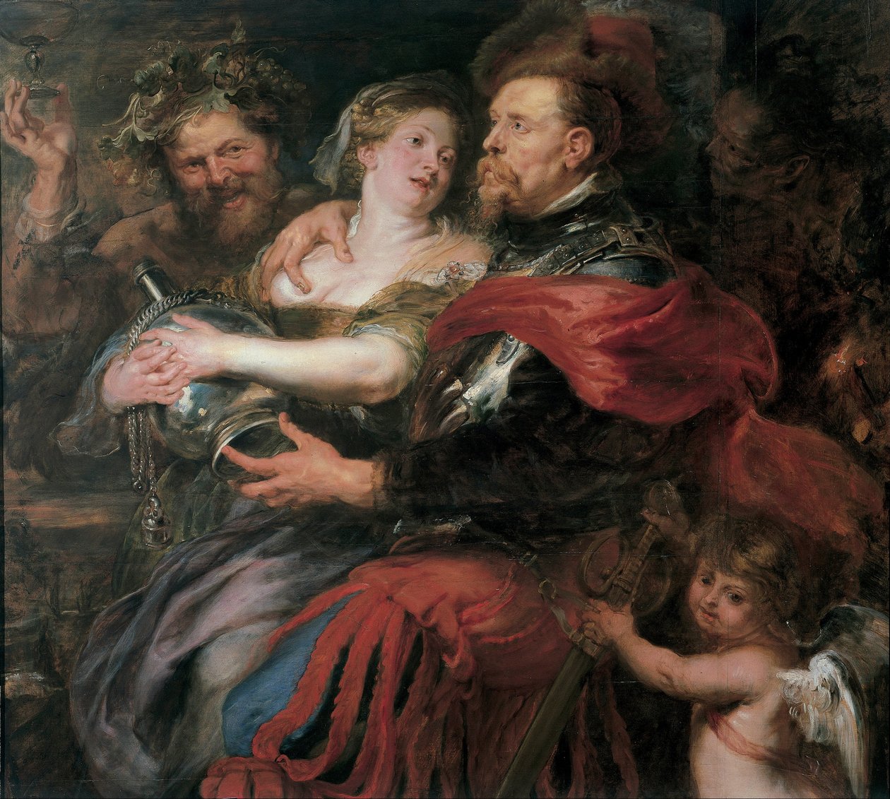Venuše a Mars, 1632-1636 od Peter Paul Rubens