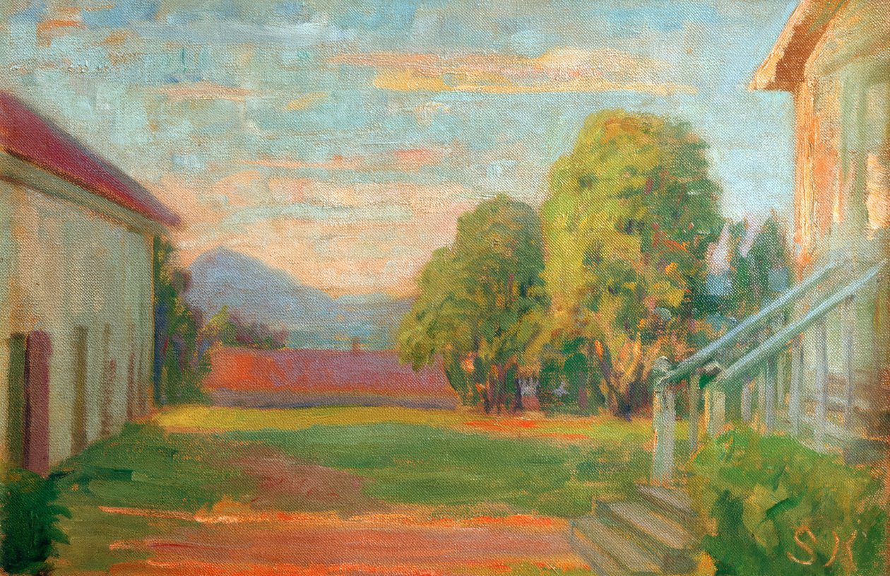Severoitalská vila od Peder Severin Krøyer