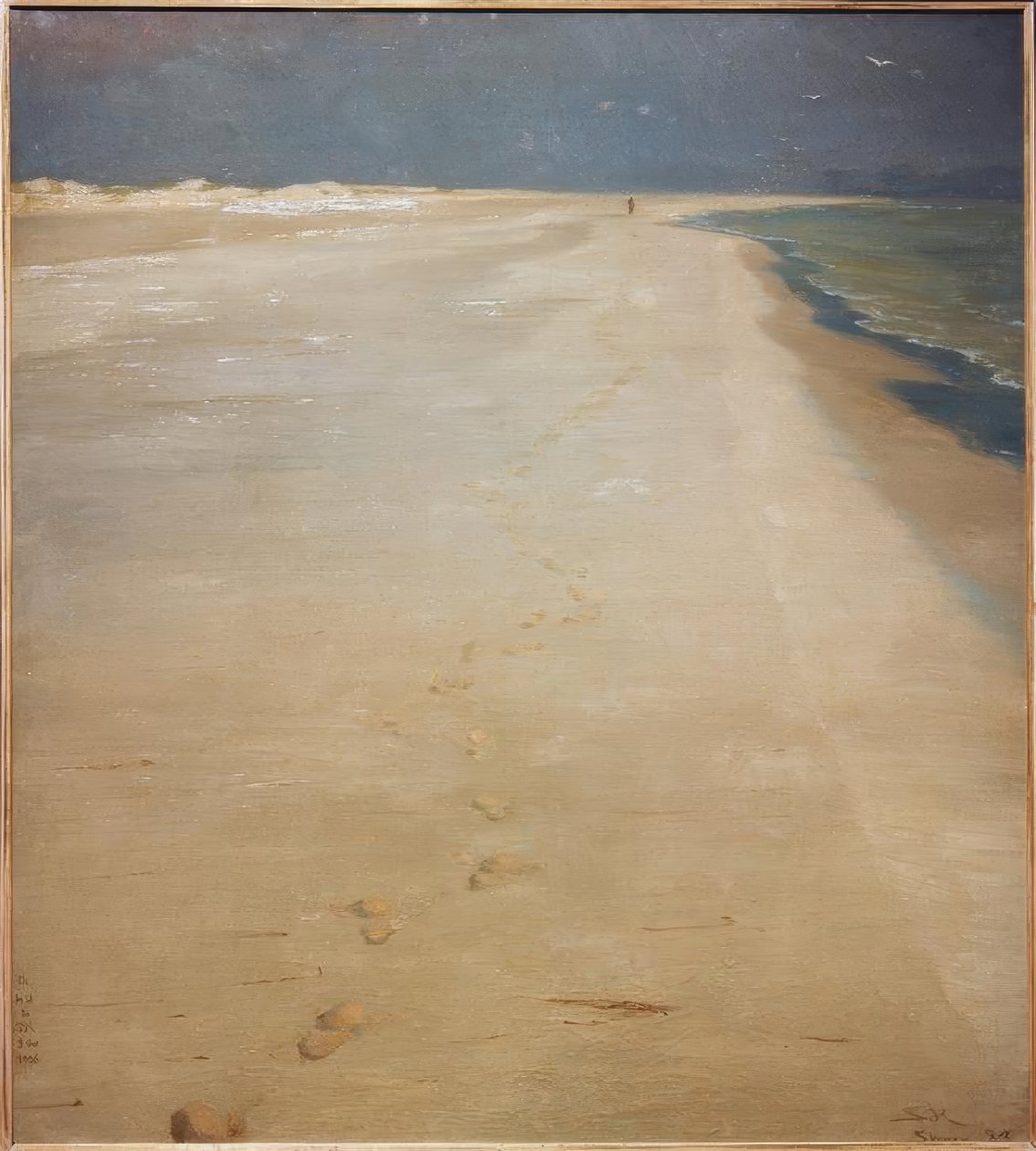 Jižní pláž Skagen od Peder Severin Krøyer