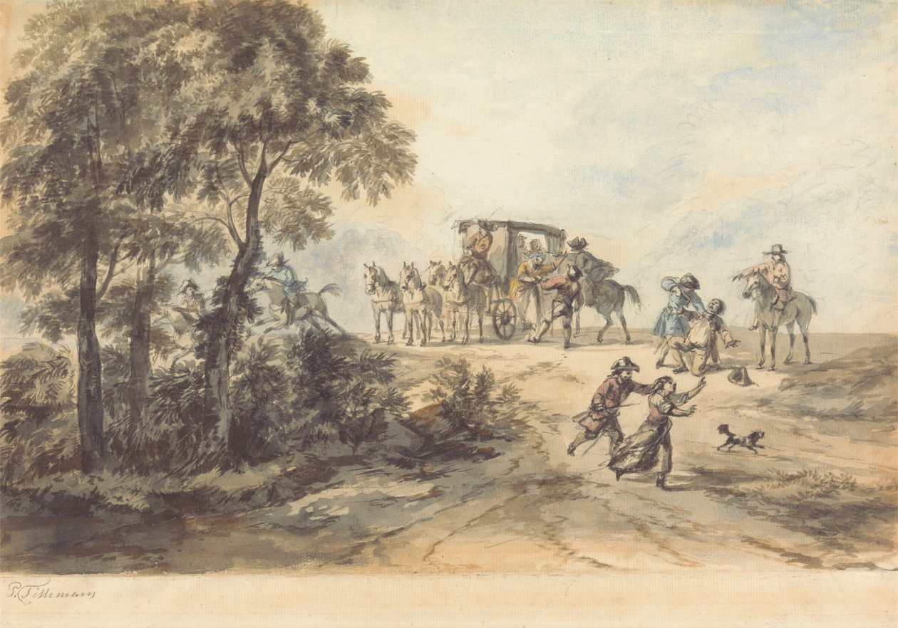 Trenér A Highwayman od Peter Tillemans