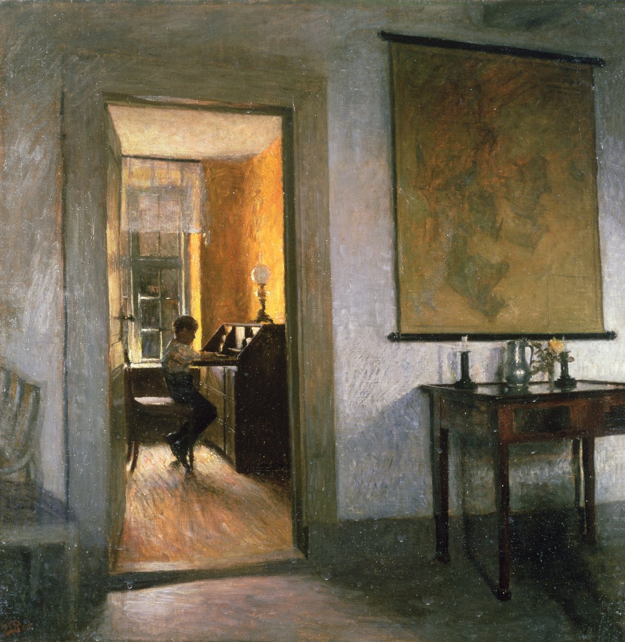 Chlapec studuje od Peter Vilhelm Ilsted