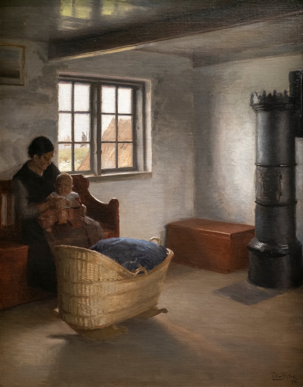 Matka a dítě od Peter Vilhelm Ilsted