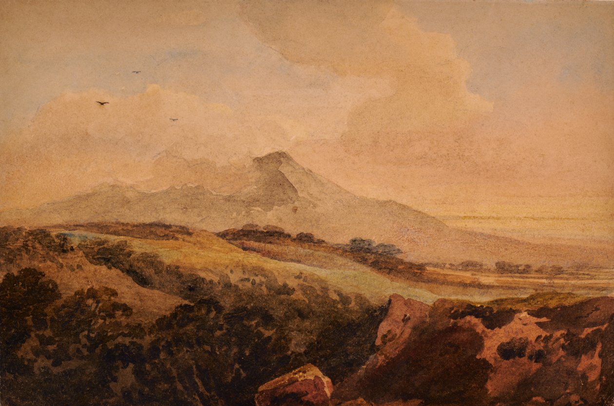 Cader Idris, Severní Wales od Peter de Wint