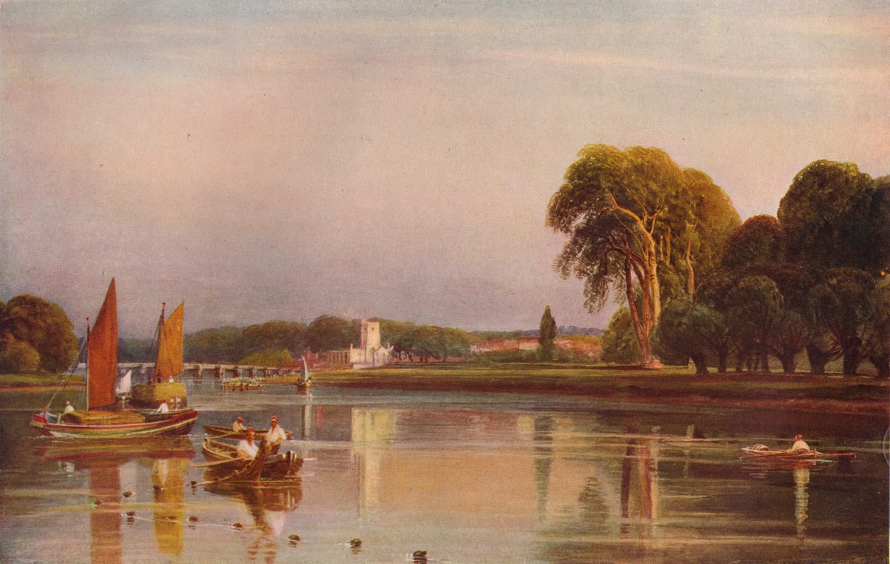 Cookham, c1804-1849, 1919 od Peter de Wint