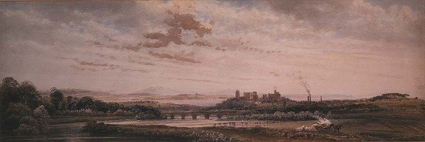 Lancaster, Lancashire od Peter de Wint