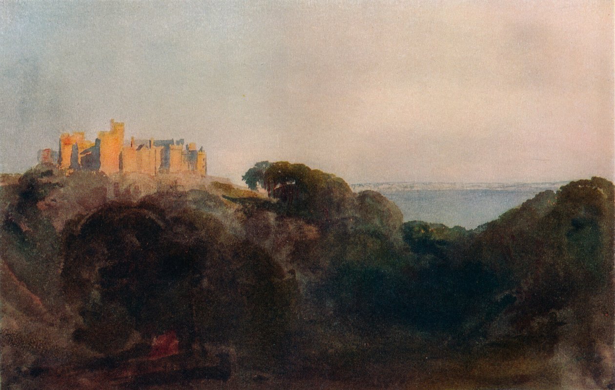 Hrad St.Donats, Glamorganshire, 1924 od Peter de Wint