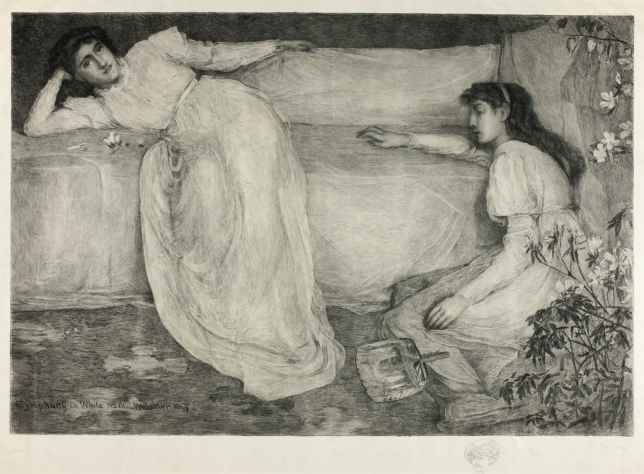 Symfonie v bílém, č. III od Peter von Halm