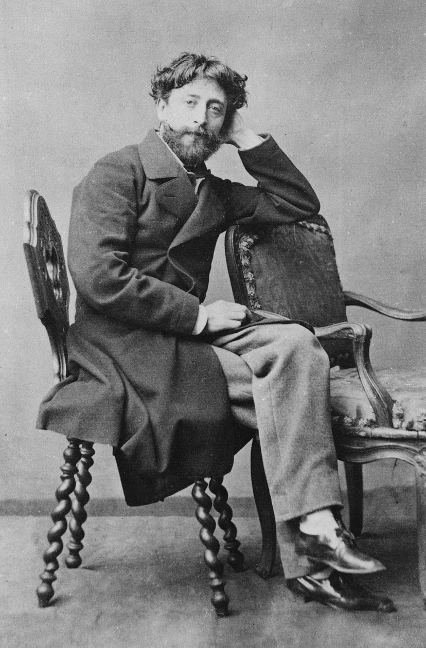 Portrét Julese Franceschiho, asi 1860 od Petit