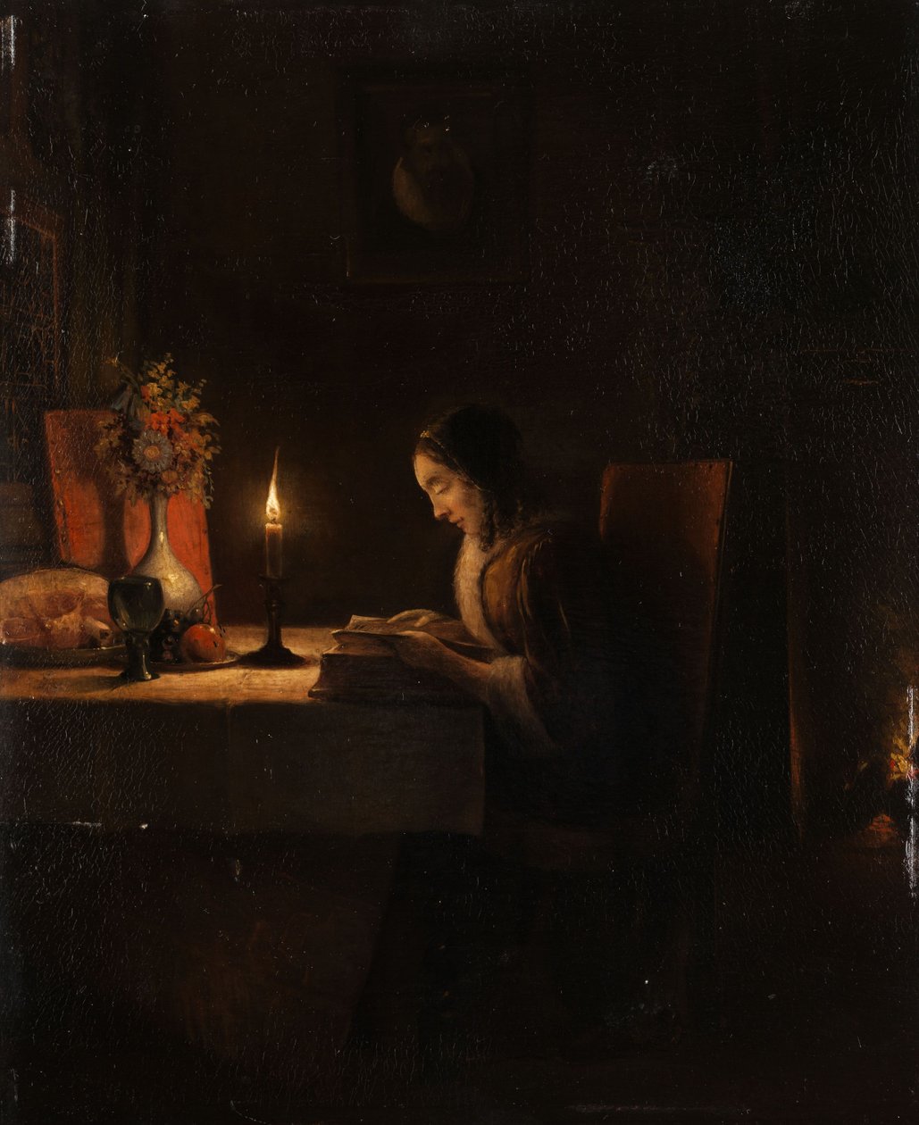Čtení při svíčkách od Petrus van Schendel