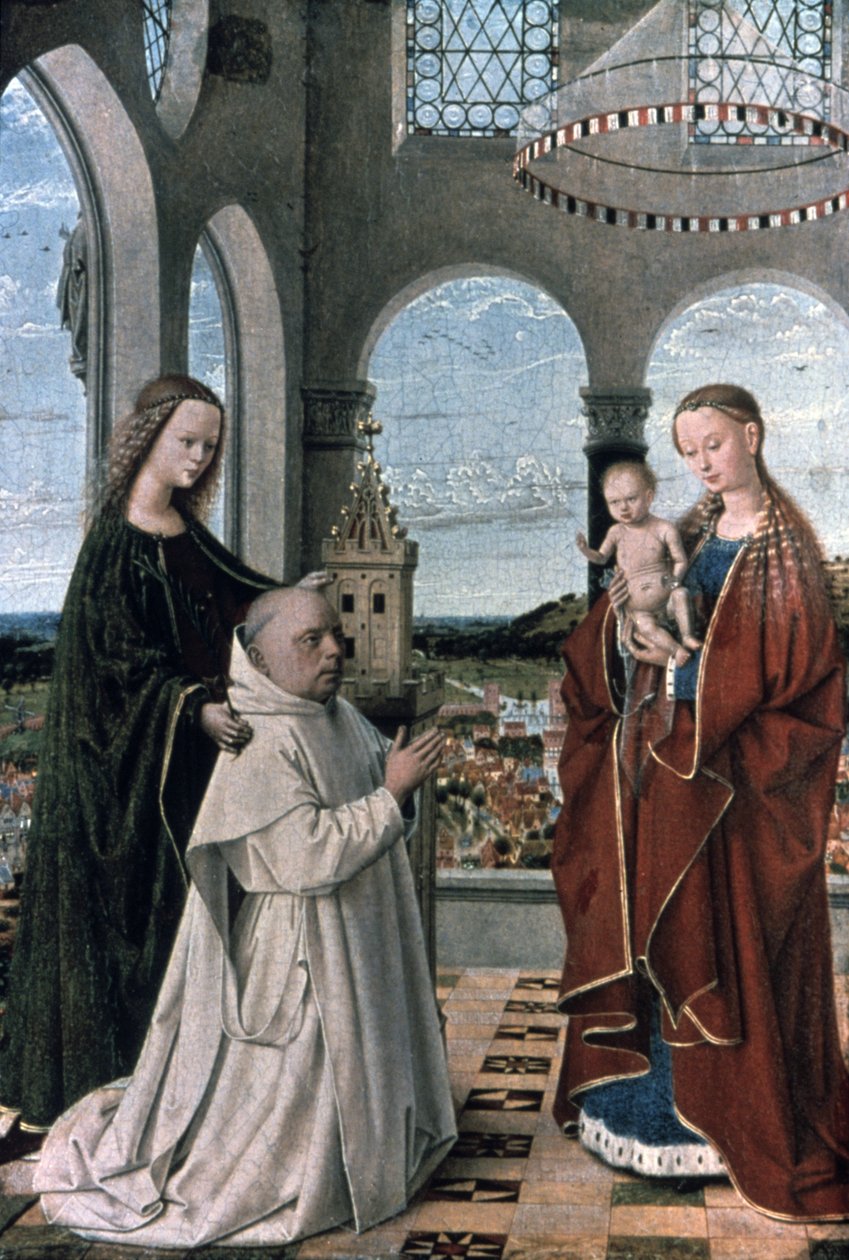Madona s dítětem, 15. století od Petrus Christus