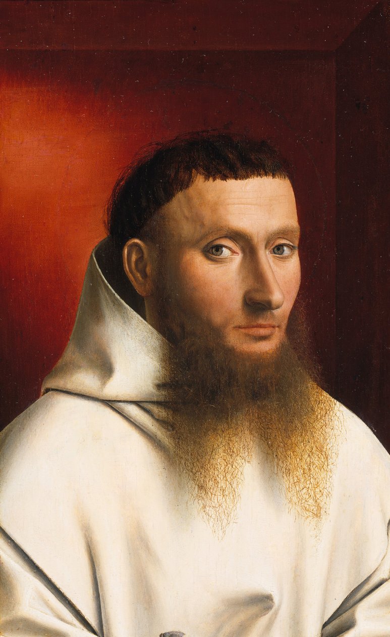 Portrét kartuziána, 1446. od Petrus Christus