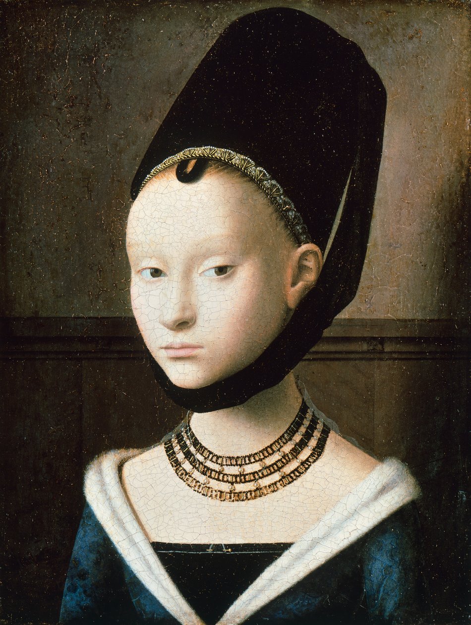 Portrét mladé dívky od Petrus Christus