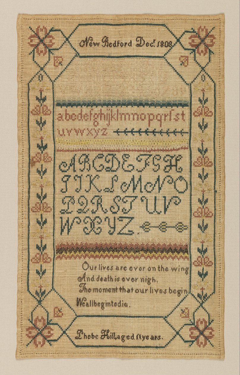 Sampler od Phebe Hill