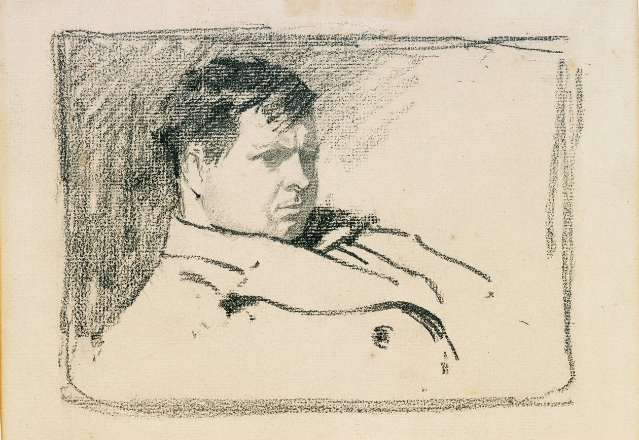 Frank Brangwyn, 1885 (tužka) od Phil May