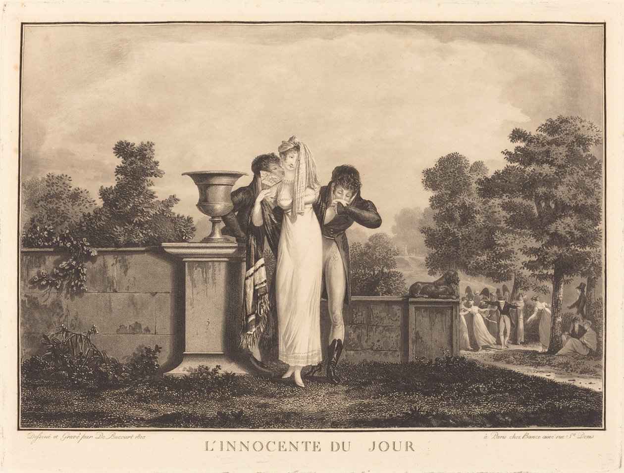 Nevinen dne od Philibert Louis Debucourt
