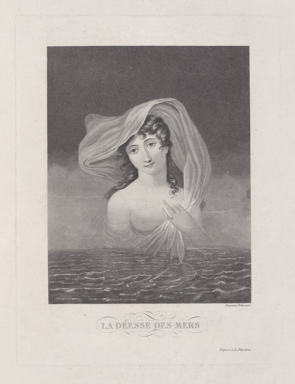 Bohyně moří, 1775-1832. od Philibert Louis Debucourt