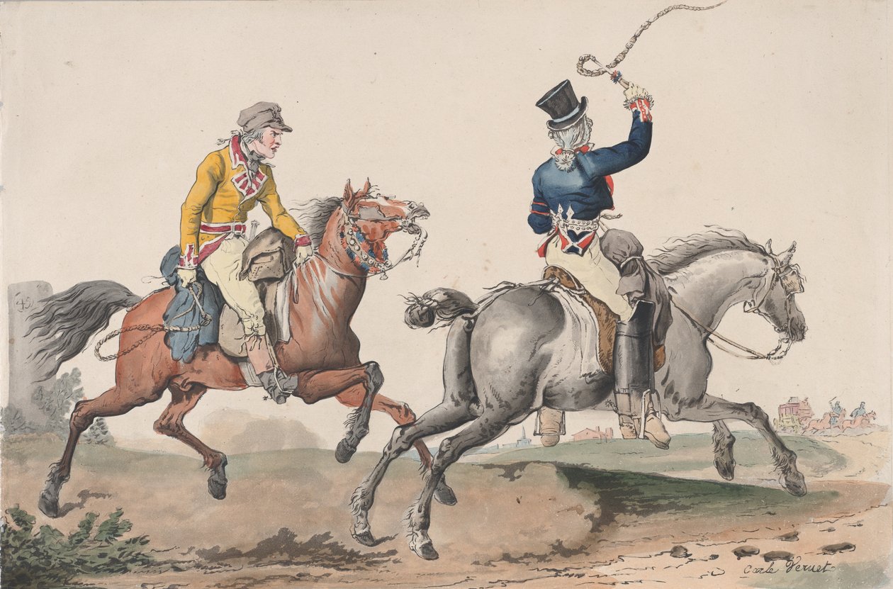 Post Road, 1817. od Philibert Louis Debucourt
