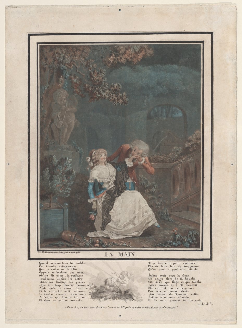 Ruka, 1788. od Philibert Louis Debucourt