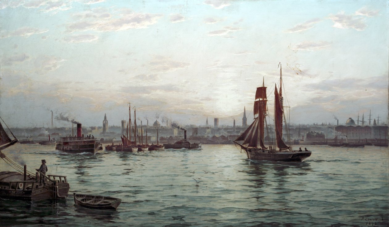 Přístav Liverpool (?) od Philip Greenwood