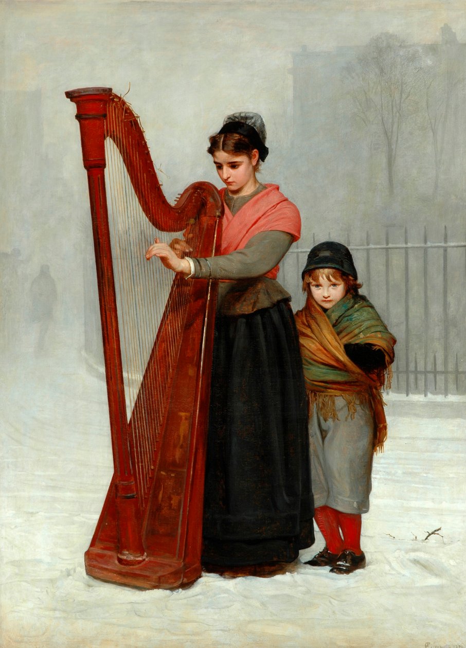 Sirotci, 1870 od Philip Hermogenes Calderon