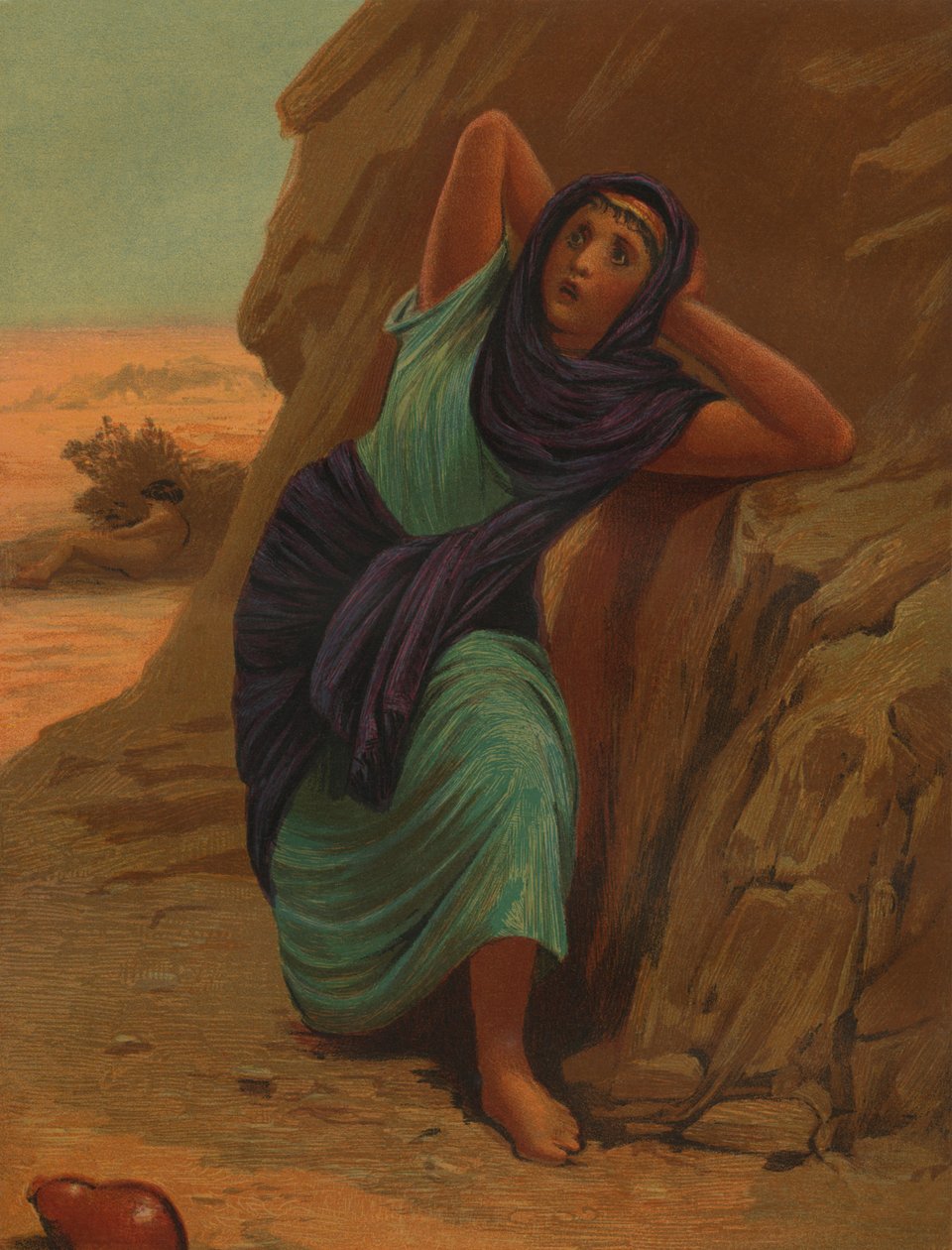 Hagar a Ismael od Philip Richard Morris