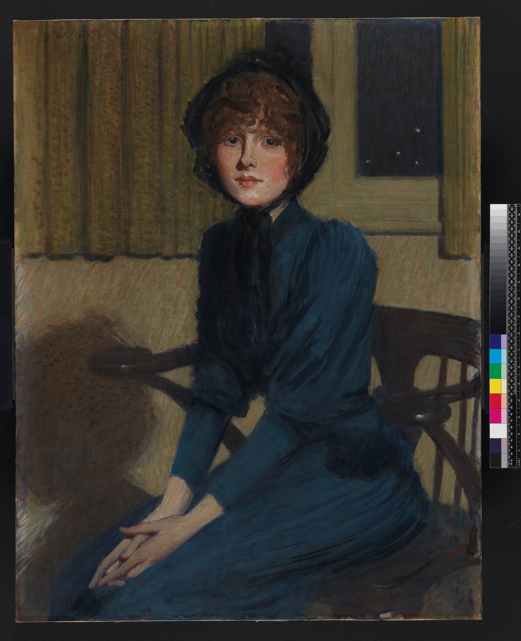 Modré šaty, 1892 od Philip Wilson Steer