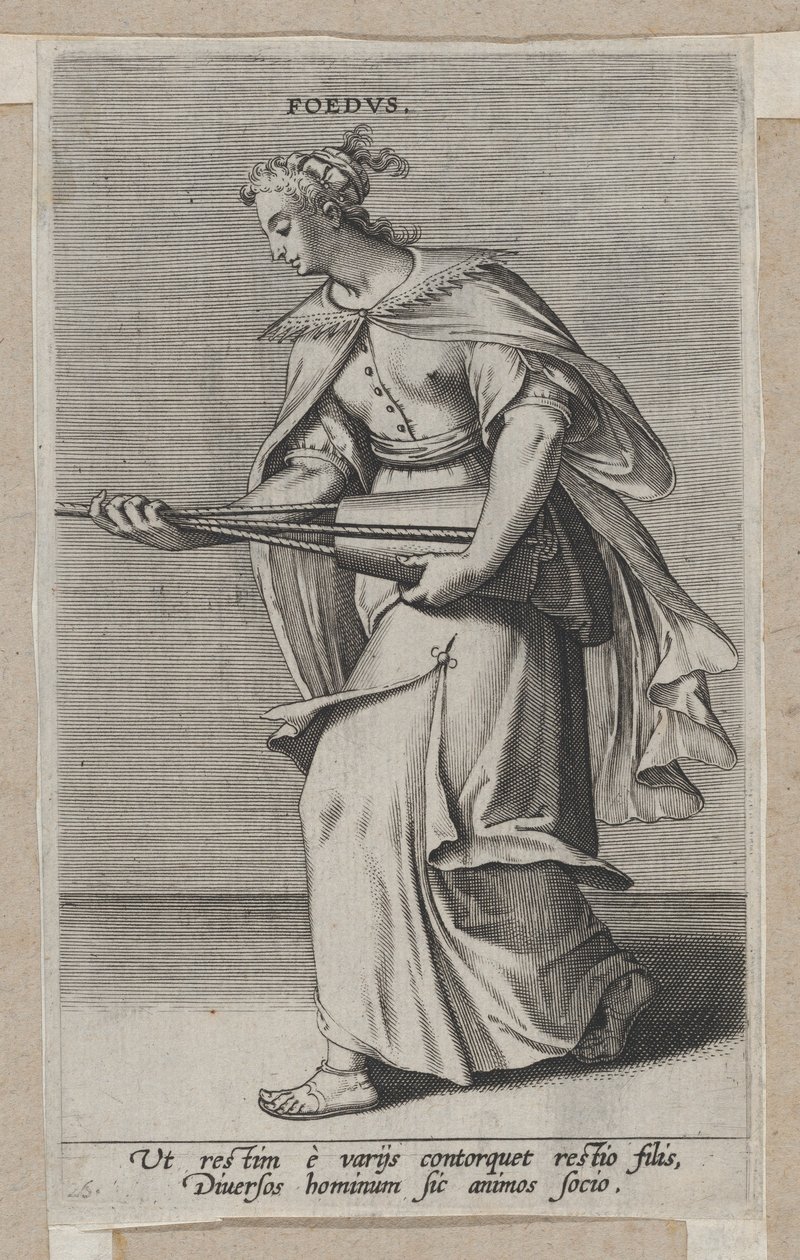 Covenant, z Prosopographia, ca. 1585-90, ca. 1585-90. od Philip Galle