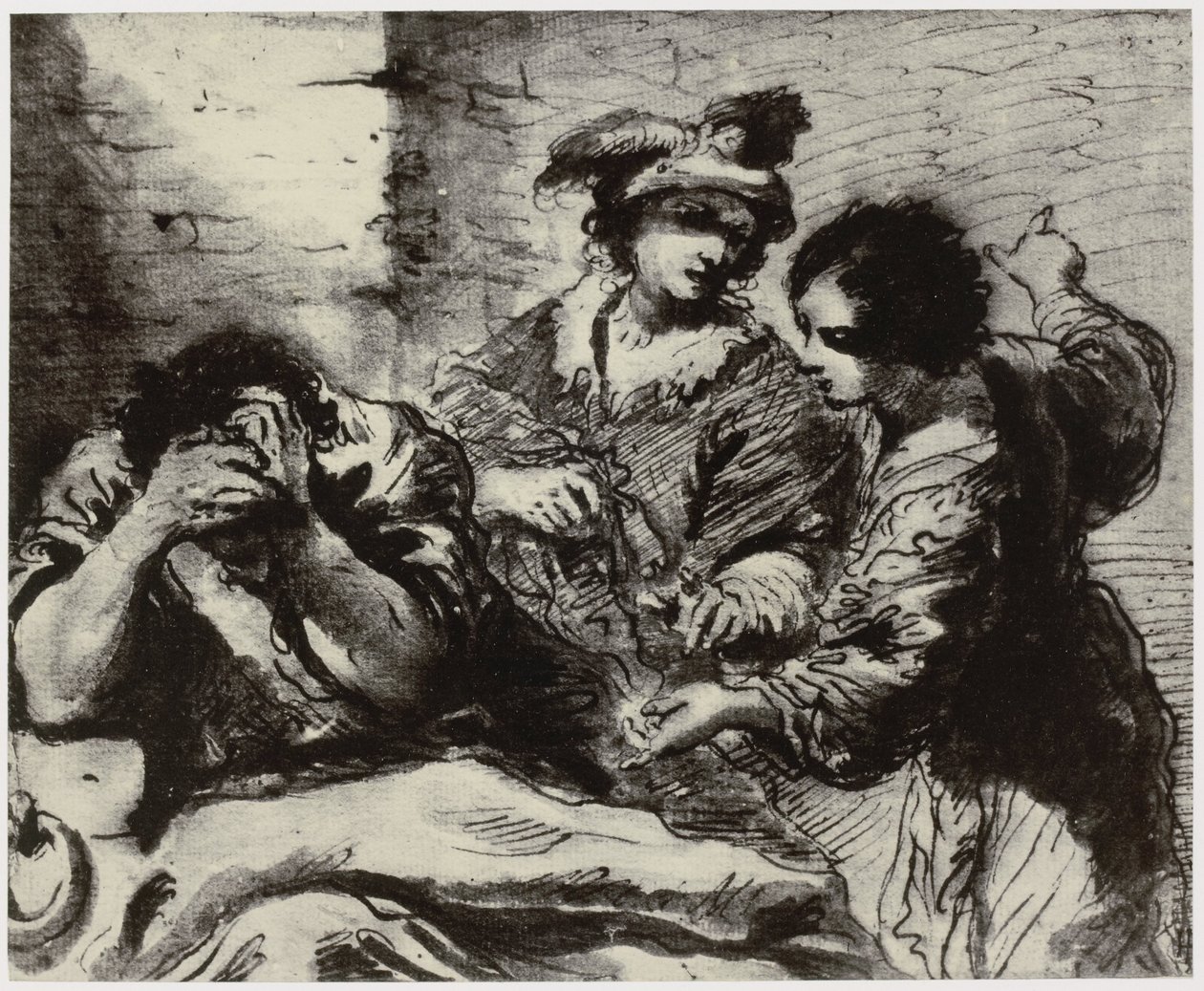 Guercino, vězeň od Philip Henry Delamotte