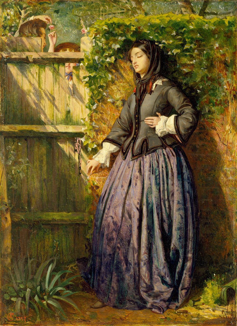 Zlomené sliby, 1857 od Philip Hermogenes Calderon