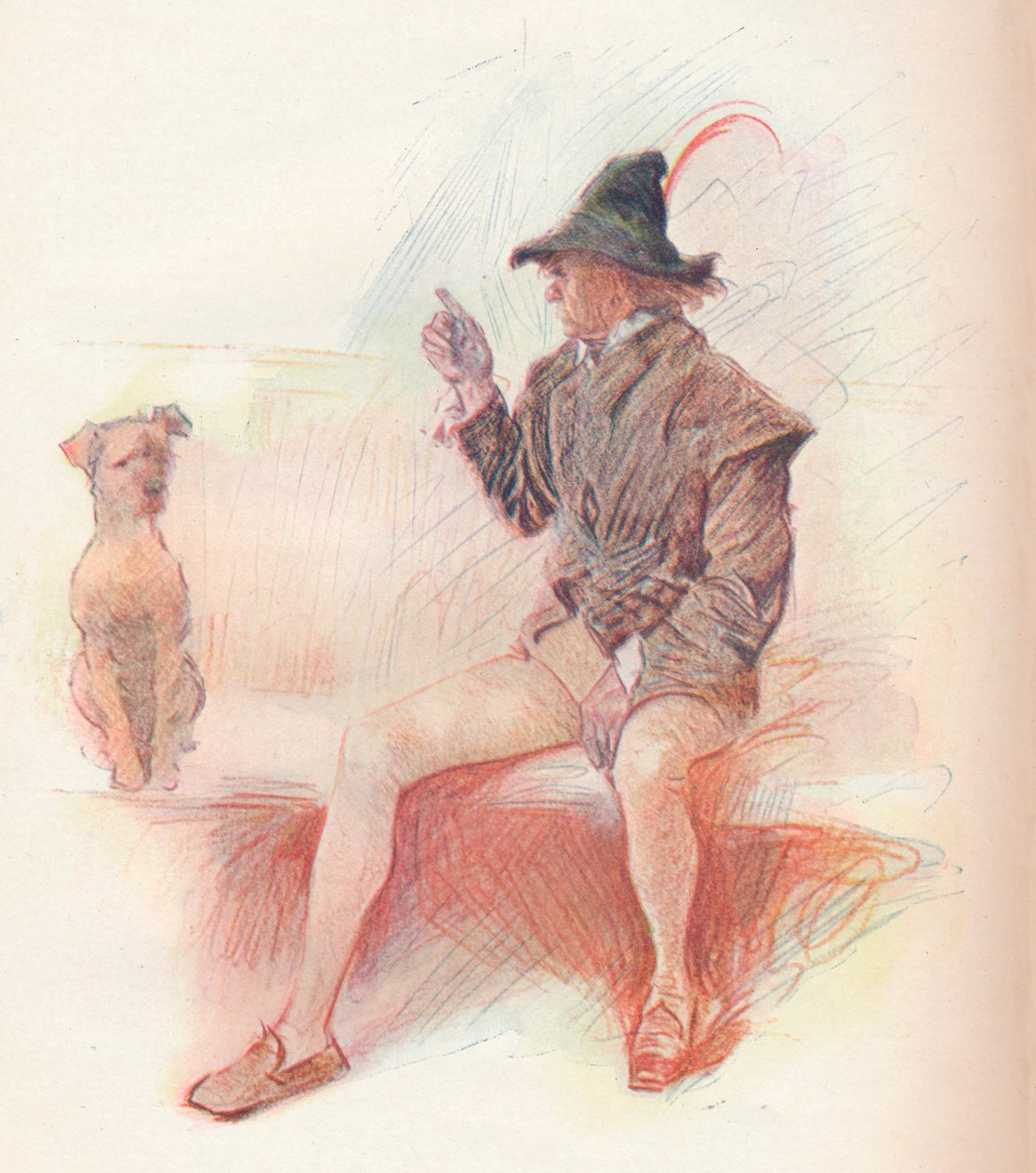 Launce a jeho pes, 1903, 1903 od Philip William May