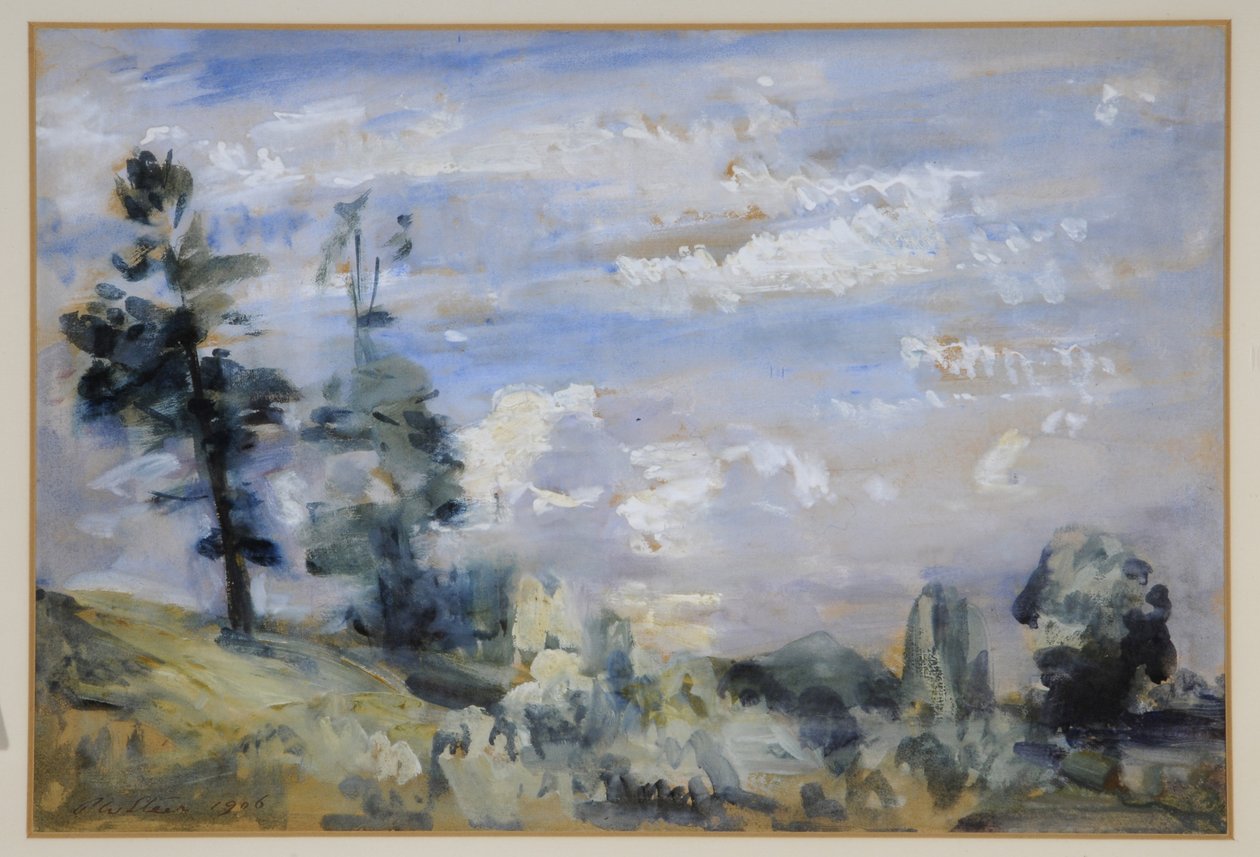 Sychravé ráno od Philip Wilson Steer