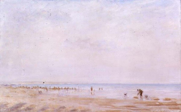 Kopání návnady, Shorehame od Philip Wilson Steer