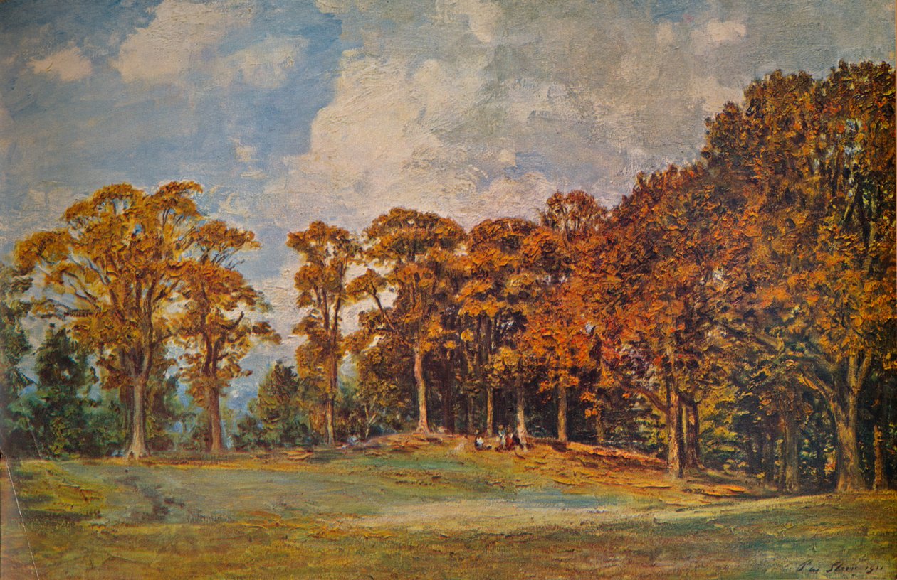 Grove at Bridgnorth, 1901 1935 od Philip Wilson Steer
