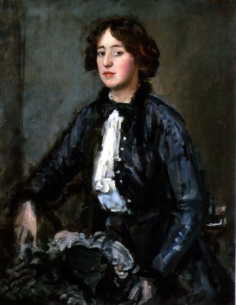 Portrét dámy od Philip Wilson Steer