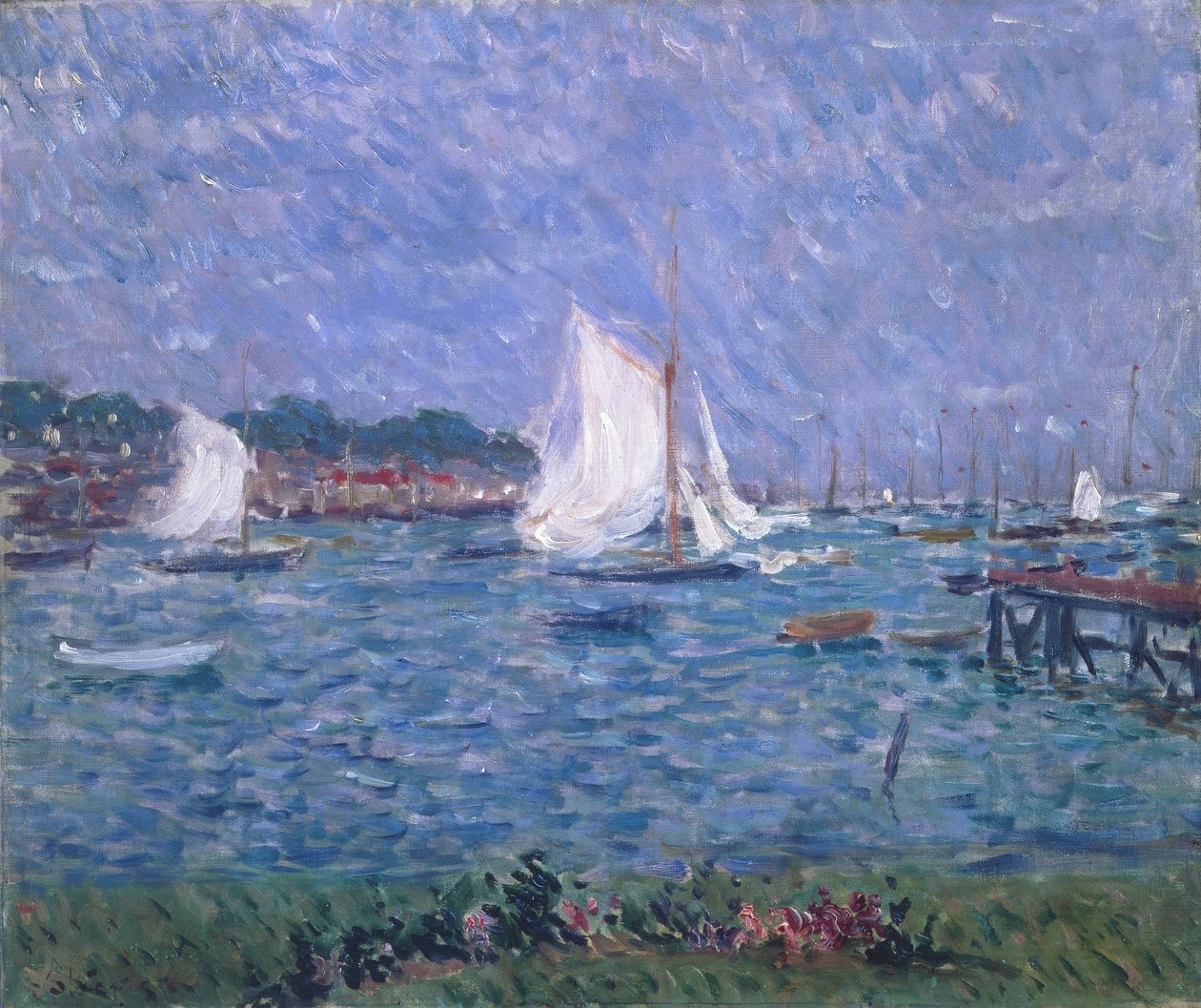 Léto v Cowes od Philip Wilson Steer