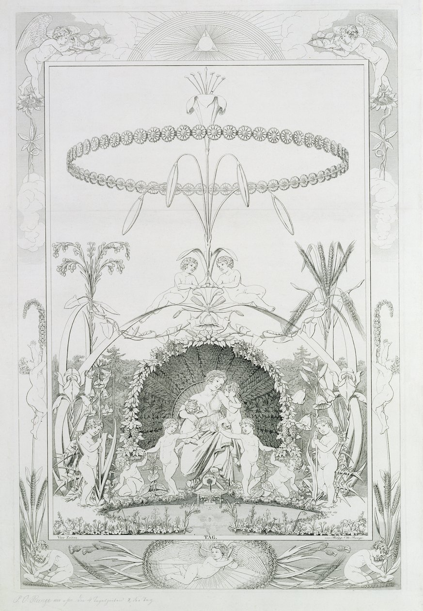 Den, 1805 od Philipp Otto Runge