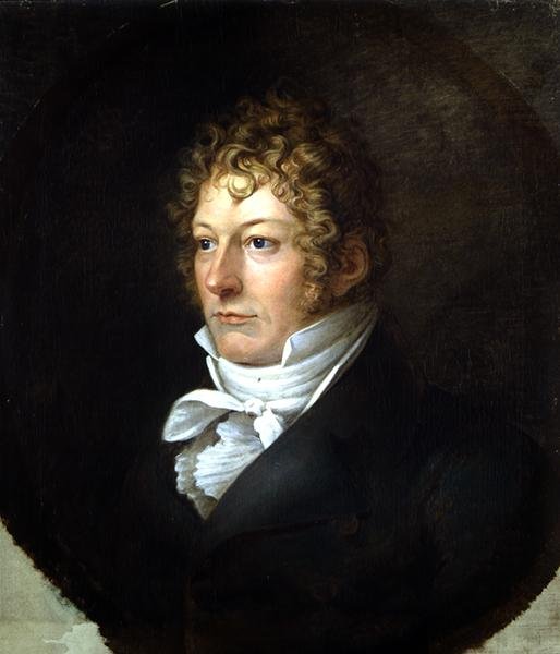 Portrét Johanna Philippa Petersona (nar. 1752) 1809 od Philipp Otto Runge