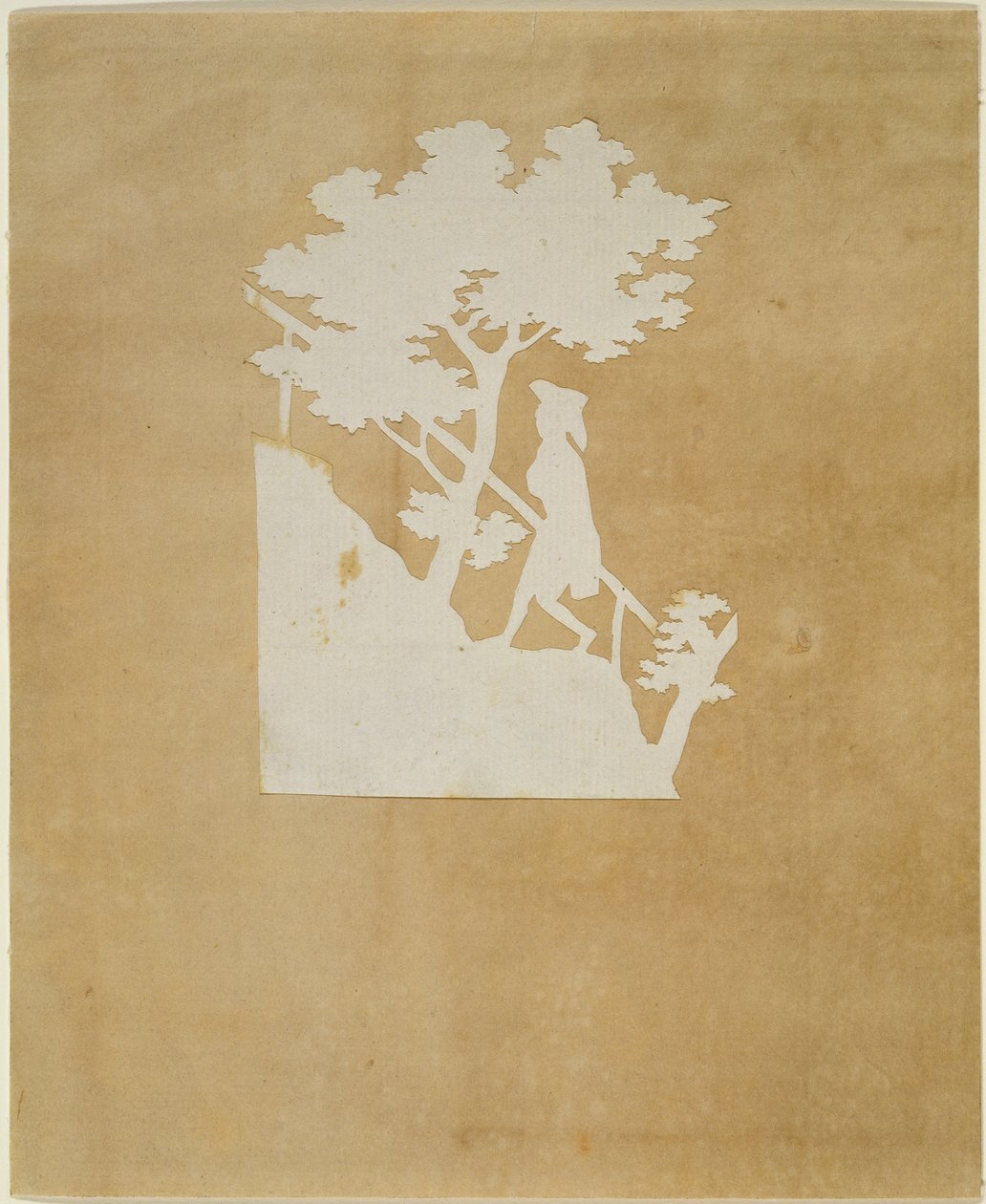 Woodland Scene (koláž na papíře) od Philipp Otto Runge