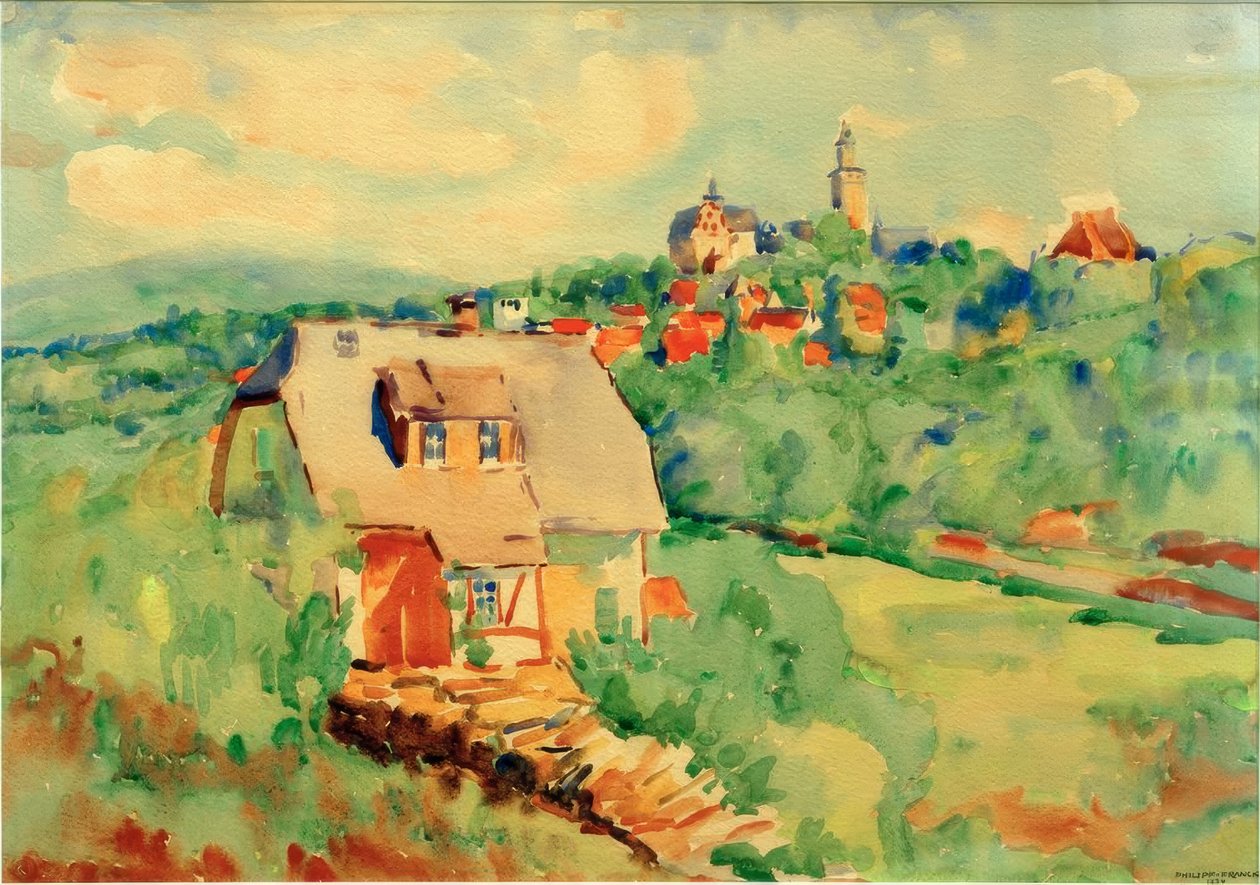 Pohled na Kronberg od Philipp Franck