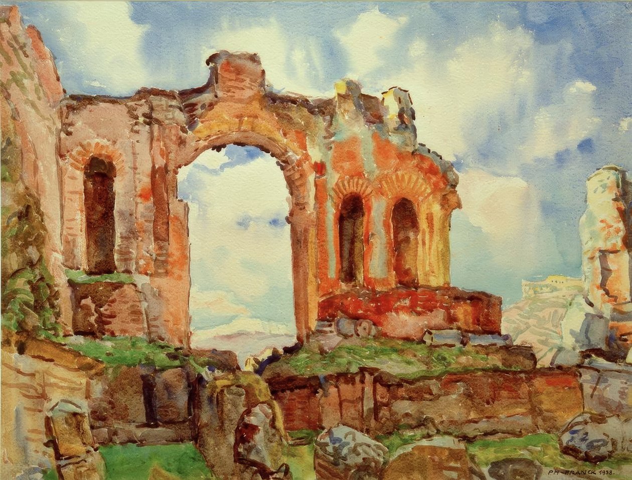 Taormina od Philipp Franck