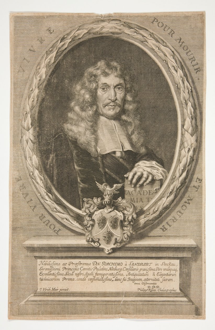 Portrét Joachima von Sandraerta od Philipp Kilian