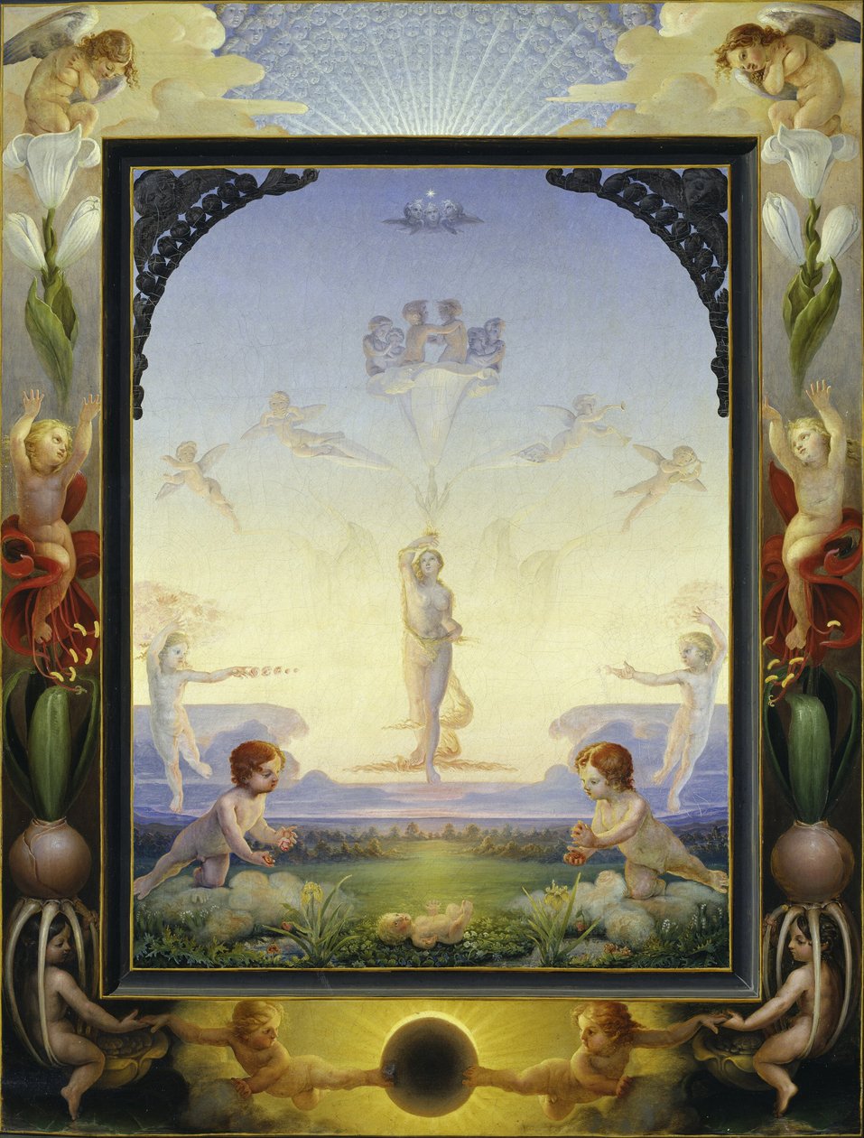 Malé ráno od Philipp Otto Runge
