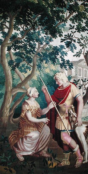 Cephalus a Procris, dílna Beauvais od Philippe Behagle
