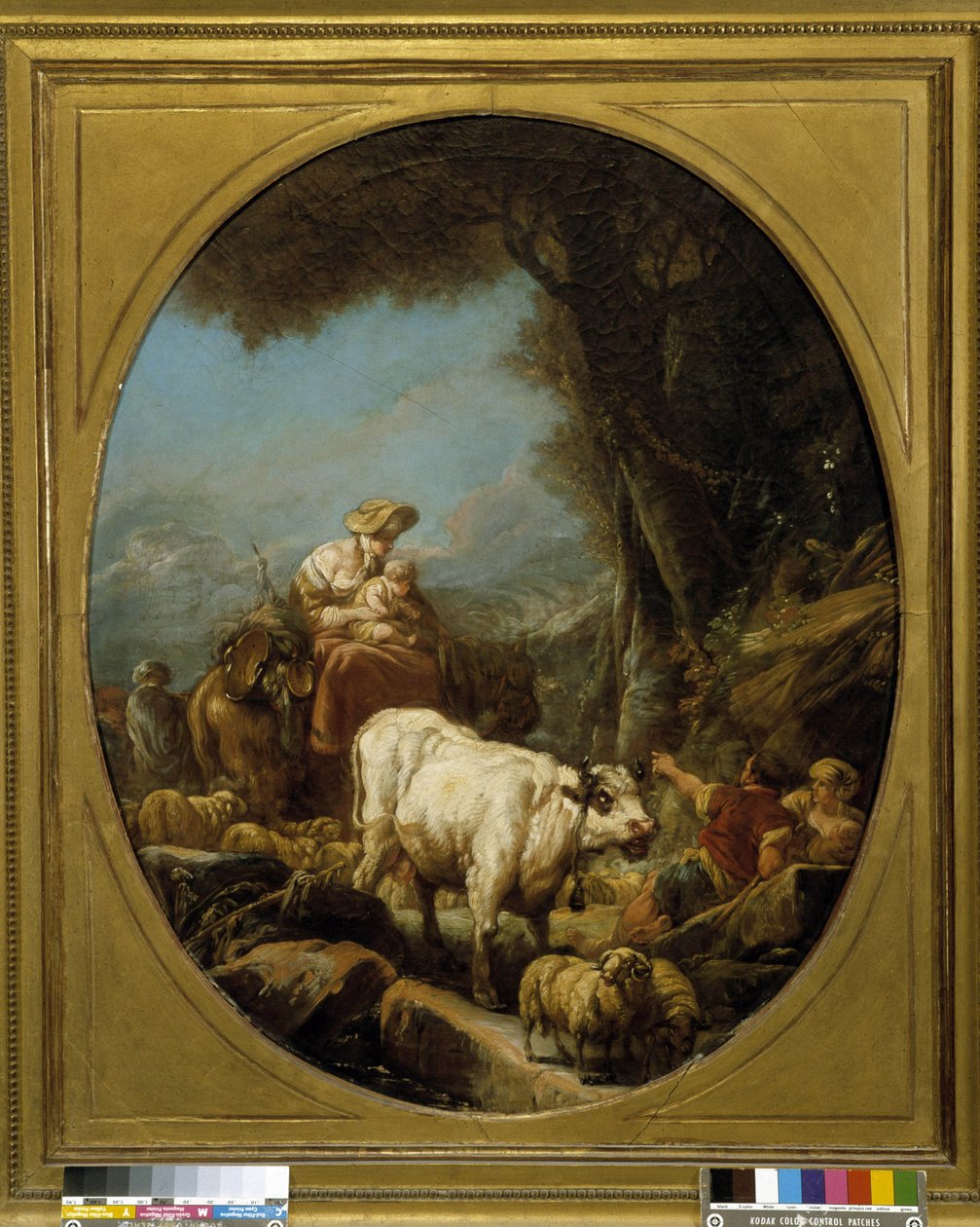 Ovčák (olej na plátně) od Philippe Jacques de Loutherbourg