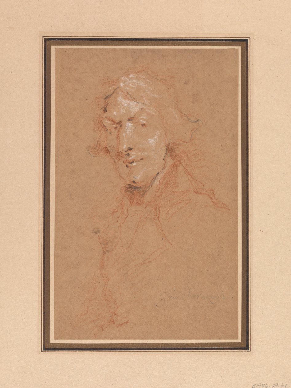 Thomas Gainsborough, R.A. od Philippe Jacques de Loutherbourg