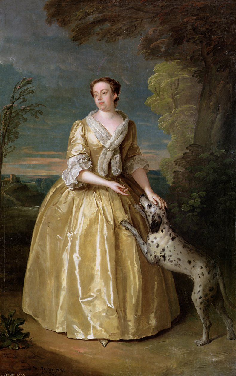 Portrét lady Jenkinsonové od Philippe Mercier