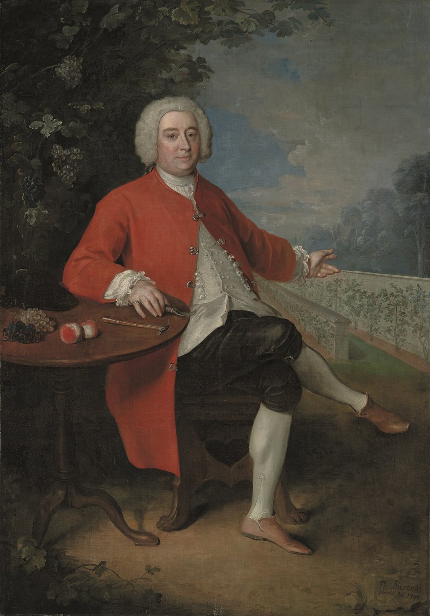 Portrét Ralpha Crathorna od Philippe Mercier