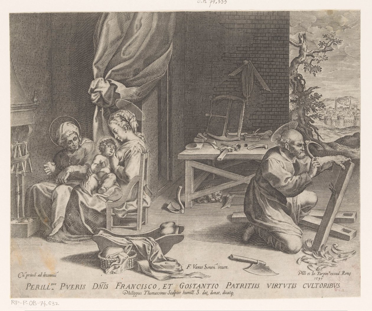 Svatá rodina od Philippe Thomassin